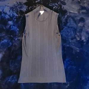 Dress barn black turtle neck tank